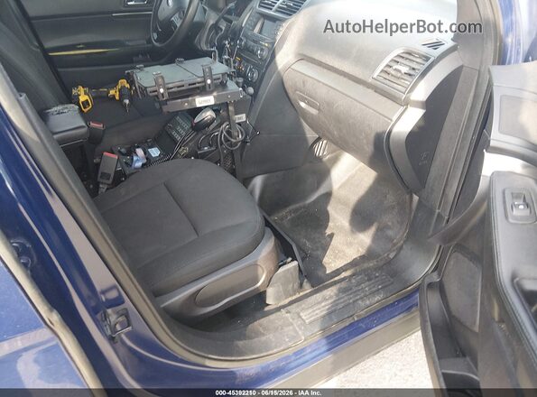 1FM5K8AR1JGC88000 2018 FORD POLICE INTERCEPTOR Blue Սալոնի դիմացի տեսք
