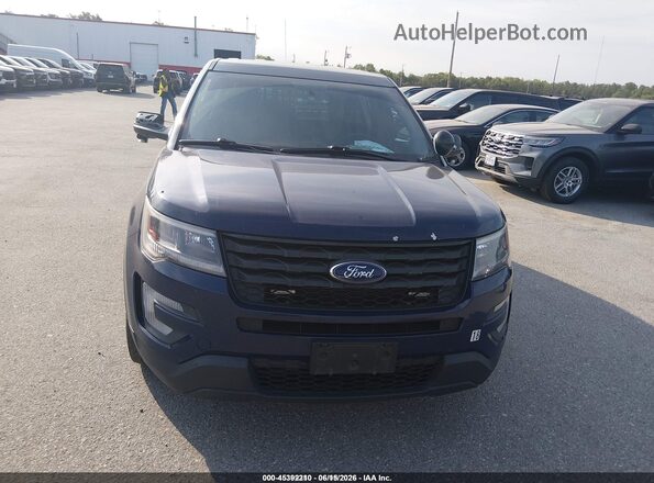 1FM5K8AR1JGC88000 2018 FORD POLICE INTERCEPTOR Blue 
