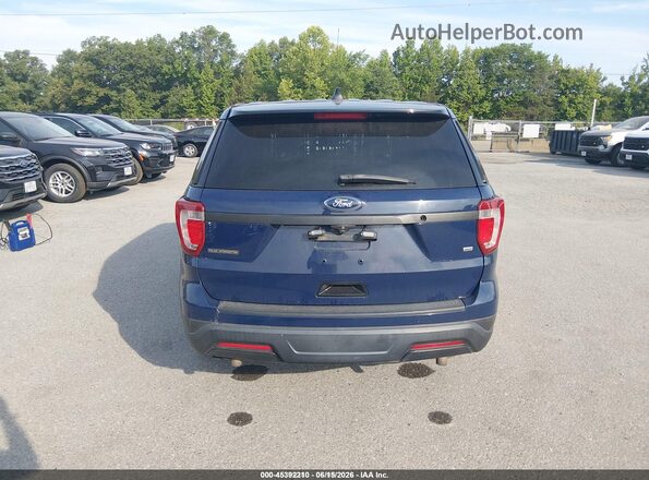 1FM5K8AR1JGC88000 2018 FORD POLICE INTERCEPTOR Blue 