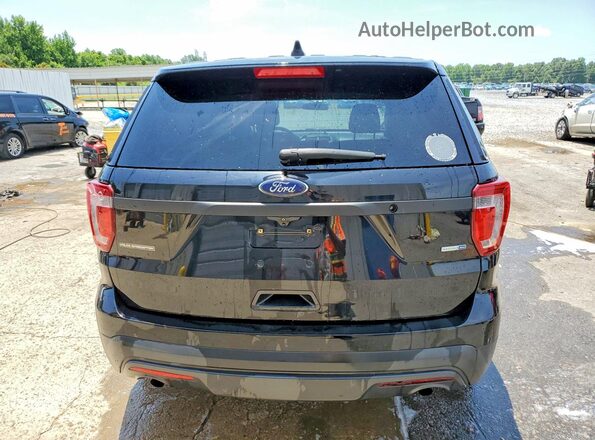 1FM5K8AR2GGD05508 2016 FORD EXPLORER Black Rear view