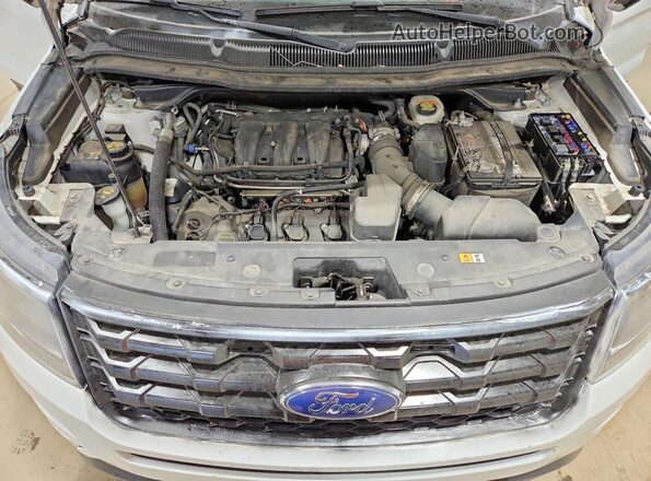 1FM5K8AR2HGA24567 2017 FORD EXPLORER White Engine compartment view