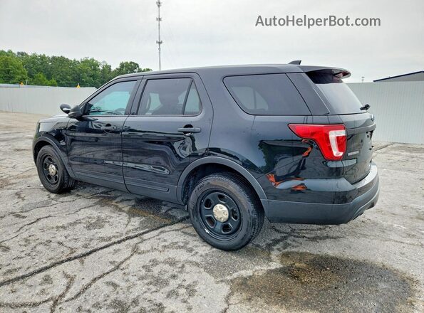 1FM5K8AR2HGC34697 2017 FORD EXPLORER Черный Задняя левая четверть