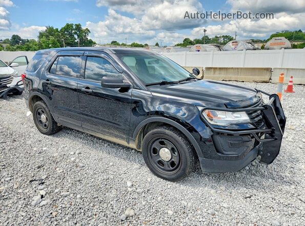 1FM5K8AR2HGD93929 2017 FORD EXPLORER Черный Передняя правая четверть
