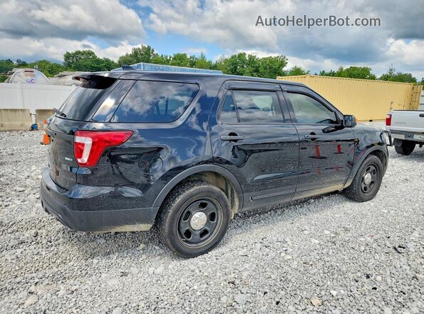 1FM5K8AR2HGD93929 2017 FORD EXPLORER Черный Задняя правая четверть