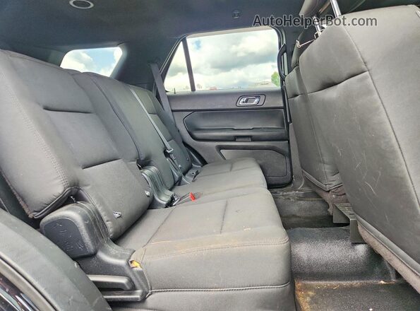 1FM5K8AR2HGD93929 2017 FORD EXPLORER Черный Вид задней части салона