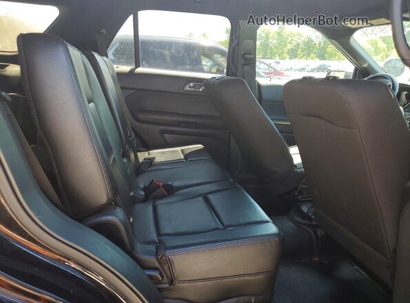 1FM5K8AR2JGC35385 2018 FORD EXPLORER Black Vista interior trasera