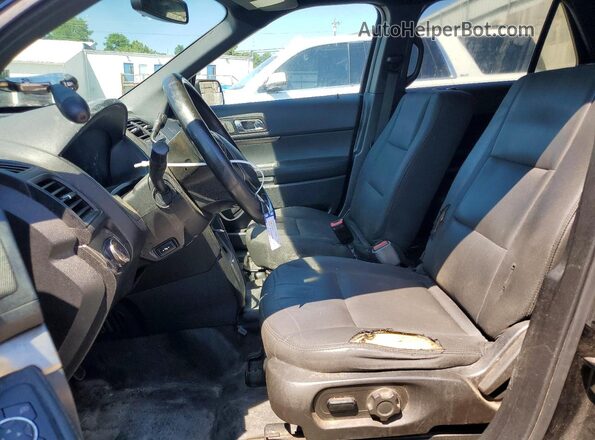 1FM5K8AR2JGC35385 2018 FORD EXPLORER Black Vista interior delantera