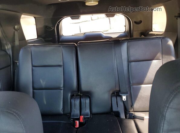 1FM5K8AR2JGC35385 2018 FORD EXPLORER Black Vista de los asientos traseros