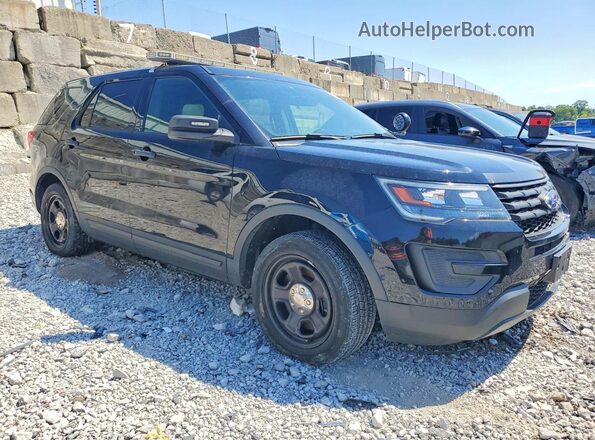 1FM5K8AR2JGC35385 2018 FORD EXPLORER Black Delantero derecho