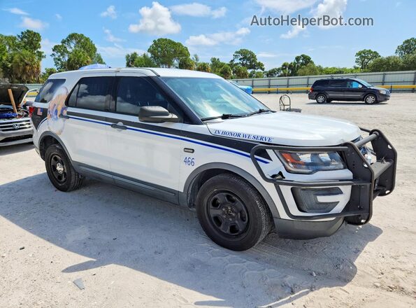 1FM5K8AR2JGC42725 2018 FORD EXPLORER White წინა მარჯვენა