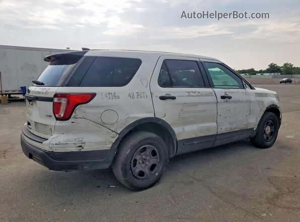 1FM5K8AR2JGC74980 2018 FORD EXPLORER White Rear right