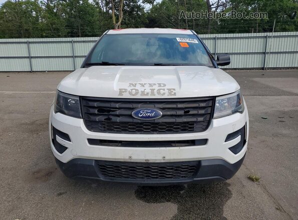 1FM5K8AR2JGC74980 2018 FORD EXPLORER White Front view
