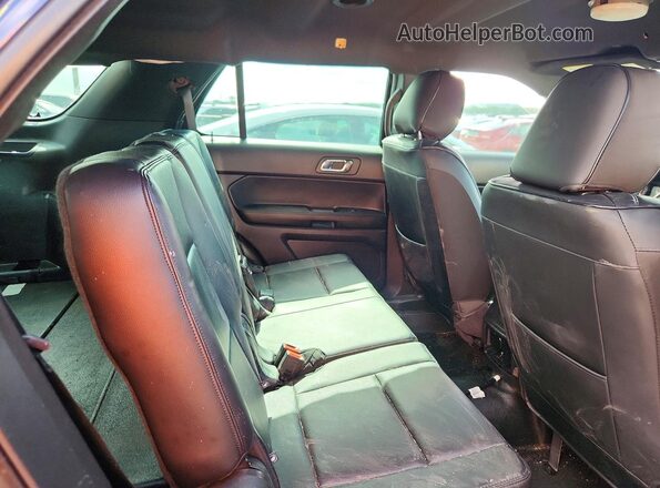 1FM5K8AR2KGA79110 2019 FORD EXPLORER Blue Vista de los asientos traseros
