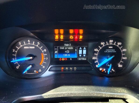 1FM5K8AR2KGA79110 2019 FORD EXPLORER Blue Vista del cuadro de instrumentos