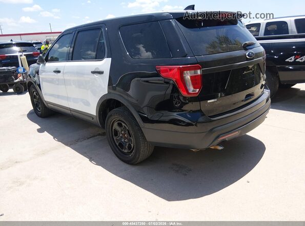 1FM5K8AR3GGD30790 2016 FORD UTILITY POLICE INTERCEPTOR Black უკანა მარცხენა