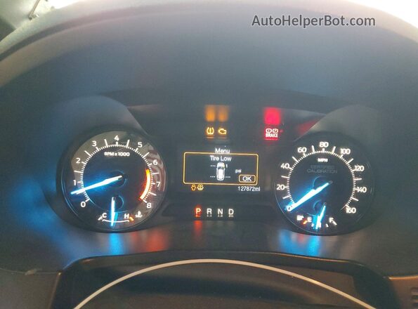 1FM5K8AR3HGE39932 2017 FORD EXPLORER White Vista del cuadro de instrumentos