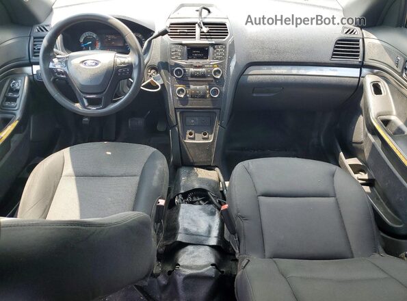 1FM5K8AR3JGC43138 2018 FORD EXPLORER White Առջևի վահանակի տեսք