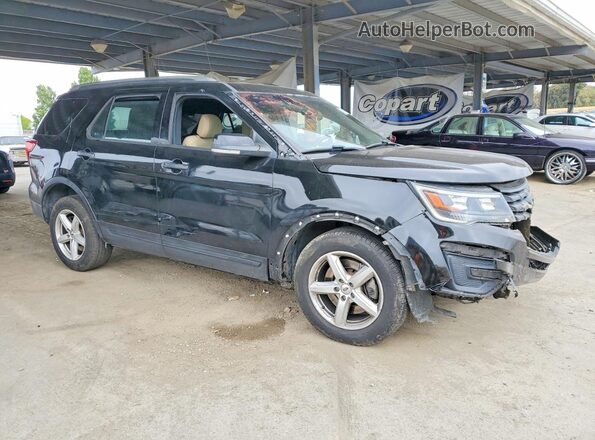 1FM5K8AR4GGA62980 2016 FORD EXPLORER Black Delantero derecho