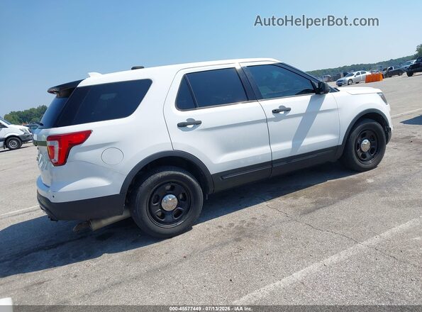 1FM5K8AR4GGD05655 2016 FORD UTILITY POLICE INTERCEPTOR White Rear right