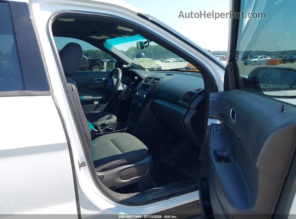 1FM5K8AR4GGD05655 2016 FORD UTILITY POLICE INTERCEPTOR White Front interior view