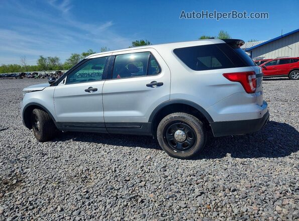 1FM5K8AR4HGA71423 2017 FORD EXPLORER Silver Rear left