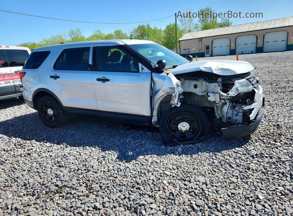 1FM5K8AR4HGA71423 2017 FORD EXPLORER Silver Front right