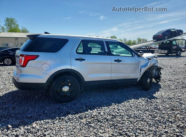 1FM5K8AR4HGA71423 2017 FORD EXPLORER Silver Rear right
