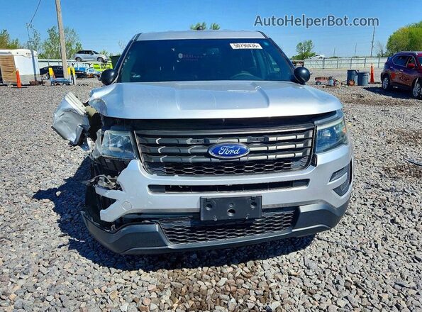 1FM5K8AR4HGA71423 2017 FORD EXPLORER Silver Front view