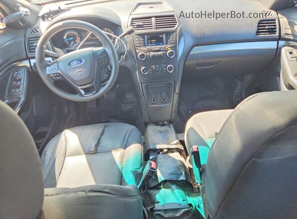 1FM5K8AR4HGA71423 2017 FORD EXPLORER Silver Dashboard view