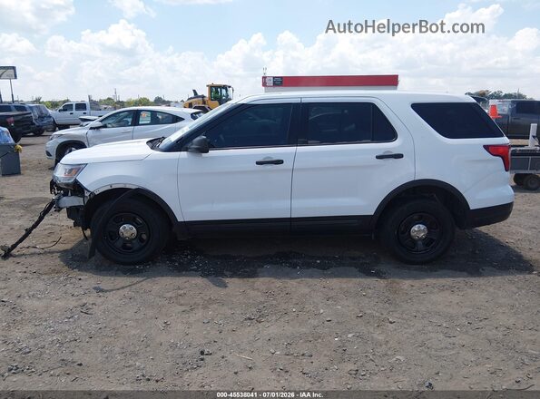 1FM5K8AR4JGA15925 2018 FORD POLICE INTERCEPTOR White 