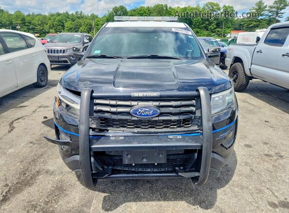 1FM5K8AR4JGC17714 2018 FORD EXPLORER Black წინა ხედი