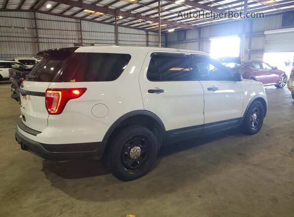 1FM5K8AR4KGA12783 2019 FORD EXPLORER White Trasero derecho