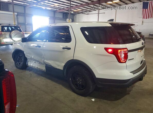 1FM5K8AR4KGA12783 2019 FORD EXPLORER White Trasero izquierdo