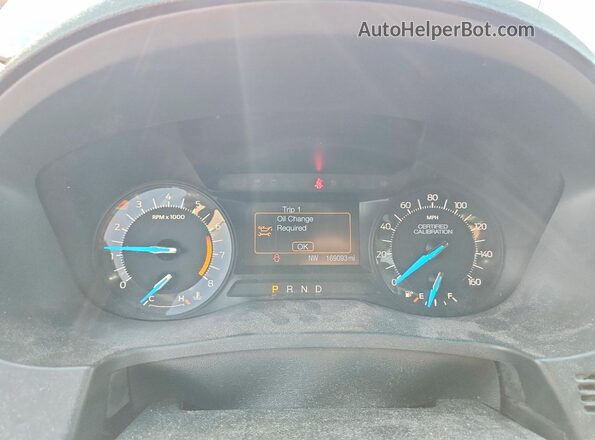 1FM5K8AR5GGA19197 2016 FORD EXPLORER Blue Vista del cuadro de instrumentos