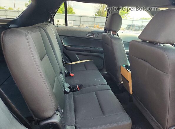 1FM5K8AR5GGA19197 2016 FORD EXPLORER Blue Vista de los asientos traseros