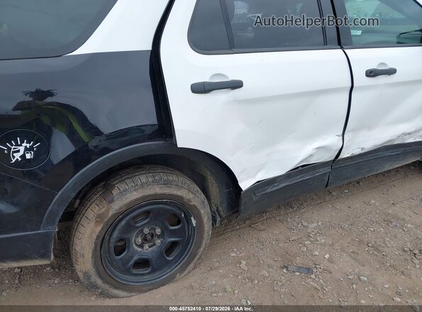 1FM5K8AR5GGA36856 2016 FORD UTILITY POLICE INTERCEPTOR Black Widok z przodu