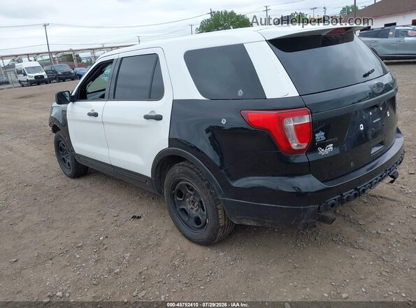 1FM5K8AR5GGA36856 2016 FORD UTILITY POLICE INTERCEPTOR Black Tył lewy