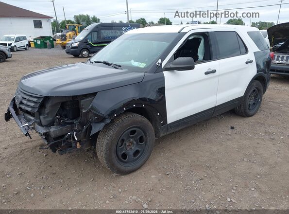 1FM5K8AR5GGA36856 2016 FORD UTILITY POLICE INTERCEPTOR Black Przód lewy