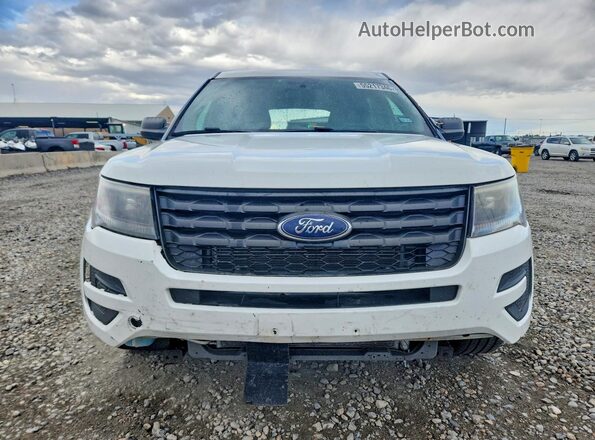 1FM5K8AR5HGE39950 2017 FORD EXPLORER White Vista frontal