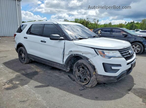 1FM5K8AR5JGA83764 2018 FORD EXPLORER White წინა მარჯვენა
