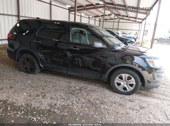 1FM5K8AR5KGA78663 2019 FORD POLICE INTERCEPTOR Black Սալոնի հետևի տեսք