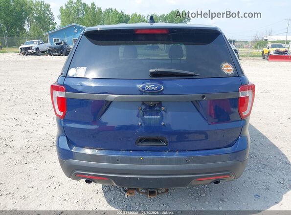 1FM5K8AR7GGA19203 2016 FORD UTILITY POLICE INTERCEPTOR Blue 