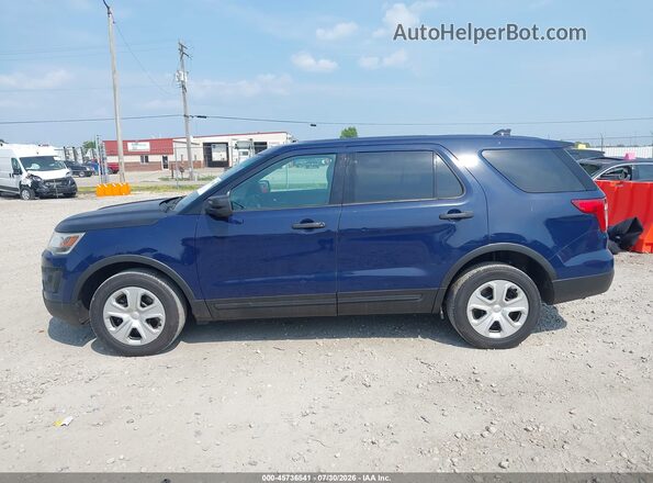 1FM5K8AR7GGA19203 2016 FORD UTILITY POLICE INTERCEPTOR Blue Սալոնի 360 աստիճան տեսք