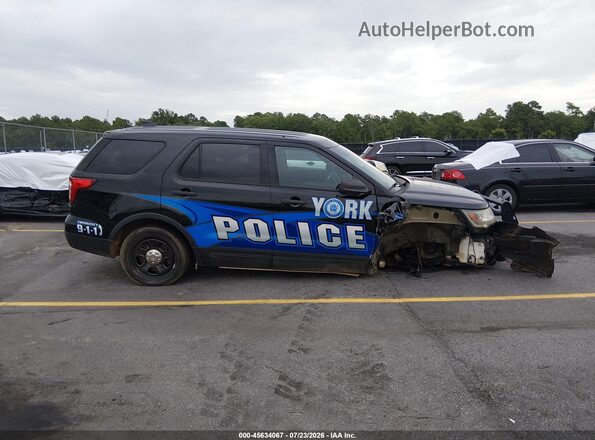 1FM5K8AR7GGA78655 2016 FORD UTILITY POLICE INTERCEPTOR Black 360 interior view