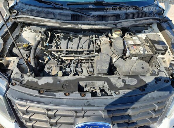 1FM5K8AR7HGA24581 2017 FORD EXPLORER White Vista del compartimento del motor