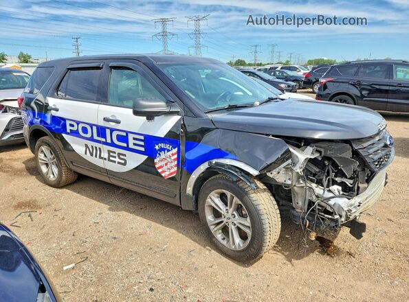 1FM5K8AR7HGC86424 2017 FORD EXPLORER Silver Przód prawy