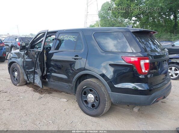 1FM5K8AR7HGC86858 2017 FORD EXPLORER Black Հետևի ձախ