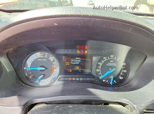 1FM5K8AR7HGD25240 2017 FORD EXPLORER Red Instrument cluster view