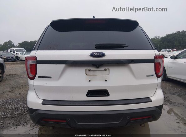 1FM5K8AR7JGA44254 2018 FORD POLICE INTERCEPTOR White 