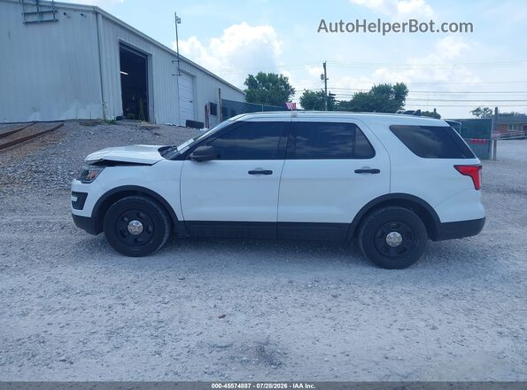 1FM5K8AR7KGA12907 2019 FORD POLICE INTERCEPTOR Белый Панорамный вид салона 360°